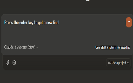 Fix Claude's Enter Key :: Replaces Enter with Shift+Enter on claude.ai, so that Enter produces a new line