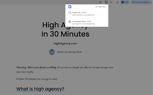 Kleo Assistant :: Your AI content partner that's trained on you and grows with you.