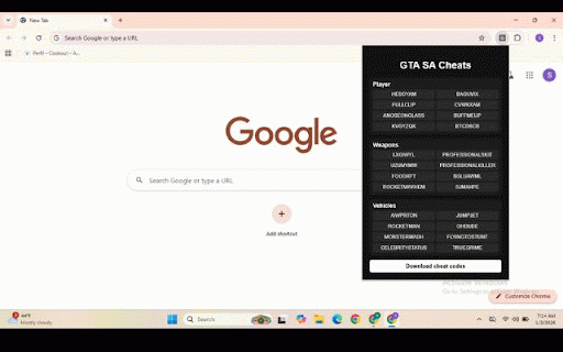 GTA San Andreas Cheat Codes :: Quick GTA San Andreas cheat codes with full download option.
