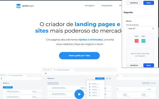 GreatAssistant :: Extensão com utilitários: gerar códigos, delays, degradês, efeitos e validação de tags.