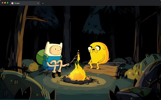 Adventure Time Live Wallpaper :: Transform your browser with Jake and Finn from Adventure Time live wallpaper.