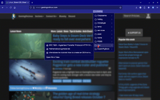Linkding Bookmark Sync :: Sync a Linkding server with a Linkding bookmark folder in your browser.