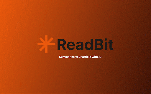 ReadBit — AI Article Summarizer :: Summarize any web article instantly using AI.