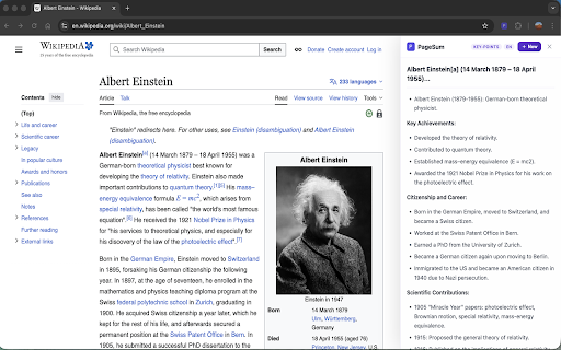 PageSum — AI Article Summarizer :: Summarize any webpage or selected text with AI, directly from your browser.