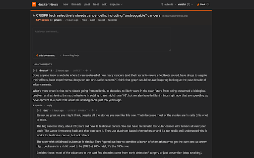 Fancy Hacker News :: A fancy redesign of Hacker News with theme support.