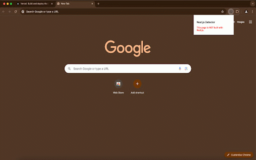 Next.js Detector :: Detects if the current page is built with Next.js.