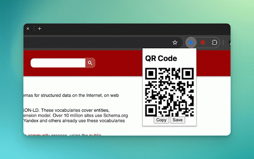 QR Code Generator :: QR Code Creator to Generate a QR code for the current page. Save QR Code or Copy.