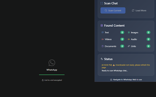 WhatsApp Media Downloader :: Download messages, images, videos, audio and documents from WhatsApp Web with one click