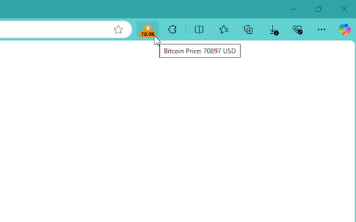 Bitcoin Price Tracker :: Displays the current Bitcoin price (in USD or EUR)
