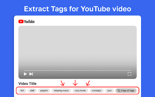 Get YouTube Tags :: Try Get YouTube Tags – extract YouTube keywords and explore popular YouTube tags to boost rankings and grow your channel smarter!