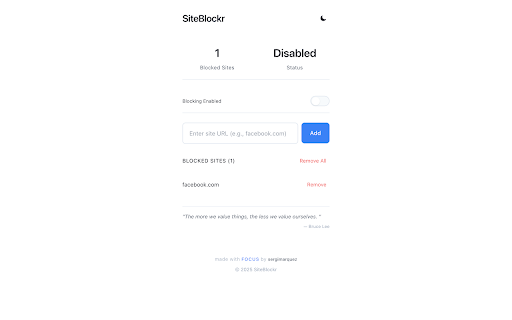 SiteBlockr :: Block distracting websites to stay focused.
