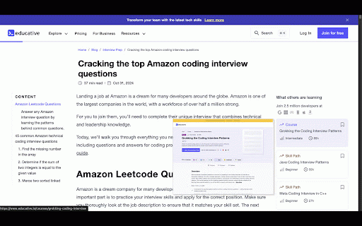Web View - Link Previewer :: Shows a live preview of linked pages on hover.