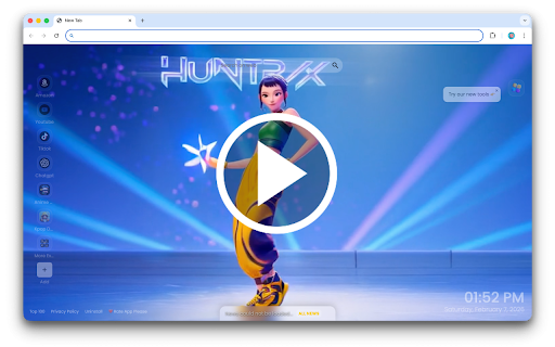 K-pop Demon Hunters Zoey Live Wallpaper :: Step into a bold fusion of K-pop flair and supernatural action with K-pop Demon Hunters Zoey Live Wallpaper.