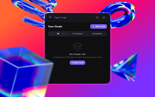 Task Trail :: Save websites with context, grouped by goals. Work on multiple topics, stop anytime, come back and remember everything.