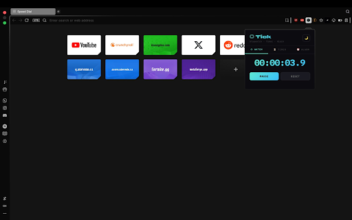 Tick – Stopwatch, Timer & Alarm :: A clean stopwatch, countdown timer and alarm — all in one place.