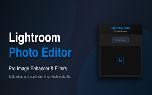 Lightroom Photo Editor - Pro Image Enhancer :: The ultimate Lightroom Photo Editor extension. Edit, adjust brightness, contrast, and apply stunning filters to any photo instantly.