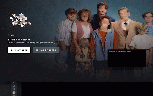 Disney+ PiP Enforcer :: Forces the active Disney+ video into Picture-in-Picture mode.