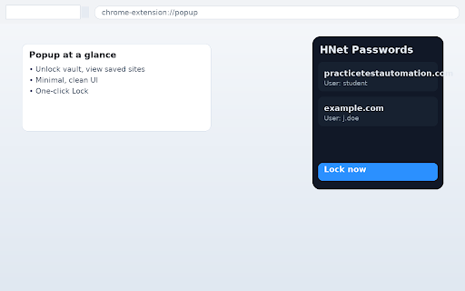 Passwords Manager — Simple, Secure, Zero-Knowledge :: Auto-detect, save, and autofill passwords. Zero-knowledge encryption, local-first storage, with optional Chrome Sync.