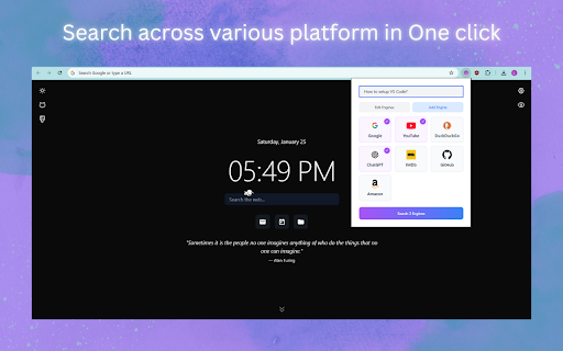 Search With: One-Click MultiSearch | Better Extensions :: One-click search across multiple platforms