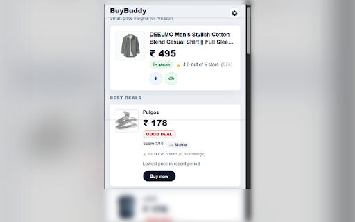ShopSens – Smart Shopping Insights :: Get real-time Amazon price insights, detect best deals, and avoid overpaying. Buy smarter with ShopSense.
