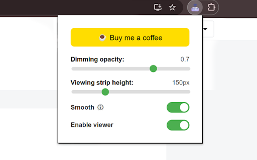Viewer for ADHD :: Helps people with ADHD focus on reading webpages.
