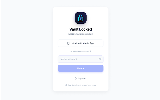 LegendPass Vault :: Secure password manager and autofill for LegendPass Vault