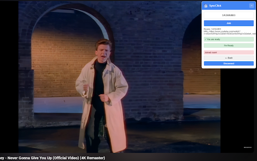 SyncClick :: Sync video playback and clicks across multiple users