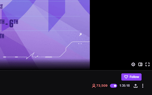 Hide Twitch live viewer count :: Toggle to hide your Twitch viewer count