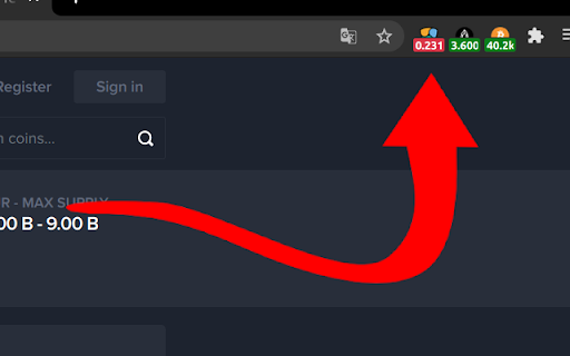 NEM (XEM) | Simple Ticker :: Displays quick information about the current price of NEM in your browser's toolbar.