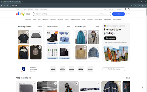 eBay UK Redirector :: Automatically redirects eBay.com to eBay.co.uk