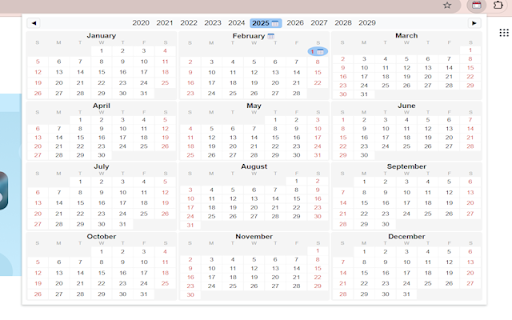 Countdown Calendar :: Year calendar with the ability to mark dates to countdown to/from, and set a primary countdown for the icon badge.