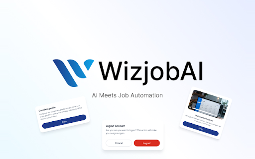 WizJobAI - Job Application Assistant :: AI-powered job application assistant that helps you autofill applications and track your job search progress