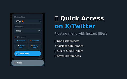 Top Tweets Today :: Find the most liked tweets from today with one click