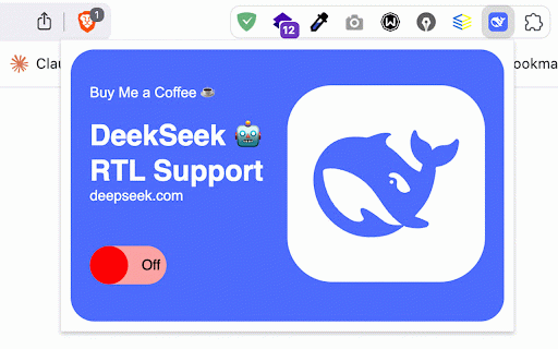 DeepSeek RTL Support (Farsi/Arabic) :: RTL language 👅 support 👀 for DeekSeek 🤖