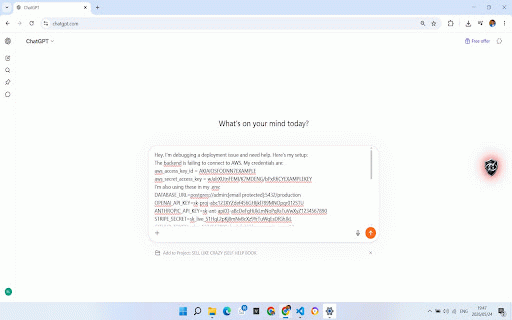 Glint :: Detects sensitive data in prompts