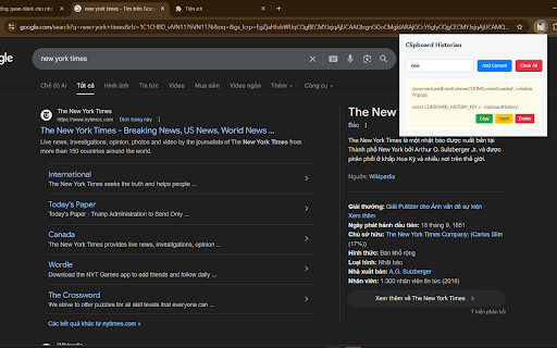 Clipboard Historian :: Never lose a copied item.
