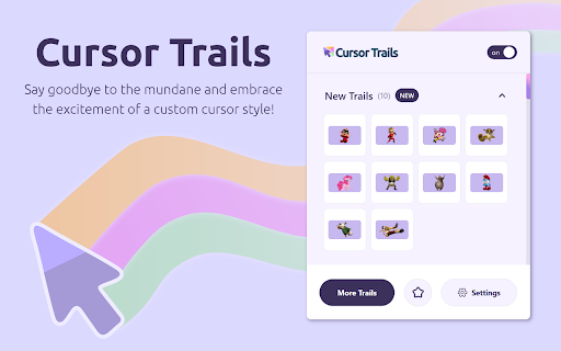Cursor Trail :: Cursor Trail allows your to personalize and enhance their cursor trail effectA cursor trail will follow your mouse cursor