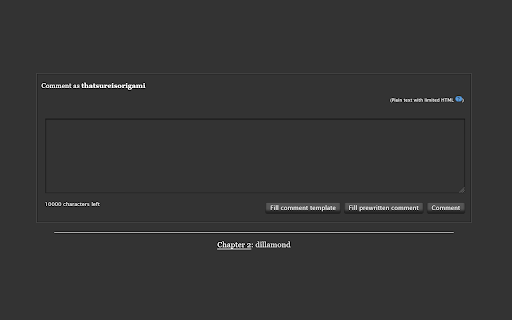 AO3 Tweaks :: An extension adding various little tweaks to Ao3.