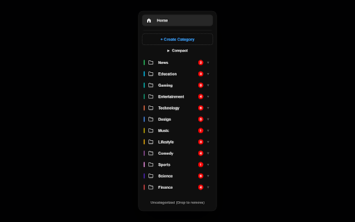 SubTube - YouTube Subscriptions Manager :: Organize YouTube subscriptions with folders, feed filters, bulk unsubscribe, and inactive dead channel cleanup.