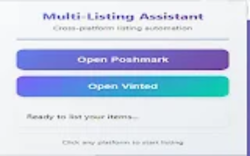 Poshmark + Vinted Automation :: Automate Poshmark and Vinted listing creation