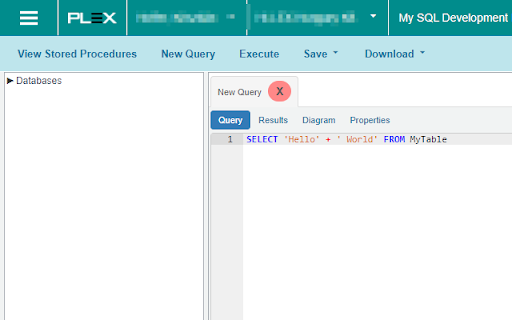 Plex SDE Extension :: Extra shortcut keys for Plex UX SQL Development Environment