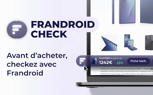 Frandroid Check :: Avant d’acheter, checkez avec Frandroid.