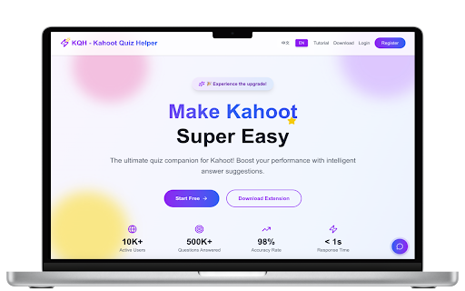 KQH - Kahoot Quiz Helper :: AI-powered Kahoot quiz helper with answer recommendations