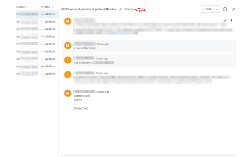 SpiceWorks Print :: Aggiunge la possibilità di stampare i ticket