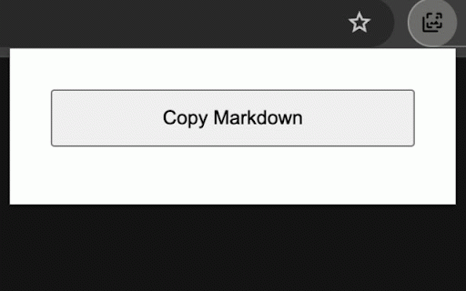 Copy as Markdown :: Copy current page as Markdown link.