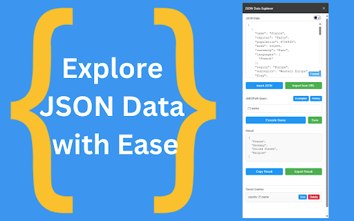 JSON Data Explorer :: JSON Data Explorer lets you easily search, filter, and manipulate JSON data using JMESPath queries.