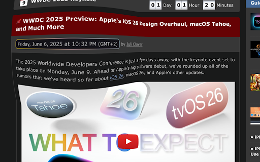 My Timezone Converter :: A Chrome extension that displays all dates on websites in your local timezone.