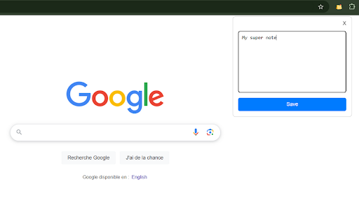 Quick Note Tab :: Take quick notes while browsing any webpage