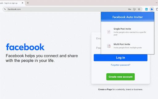 Facebook Page Auto Inviter :: Automate inviting users who reacted to your Facebook page posts
