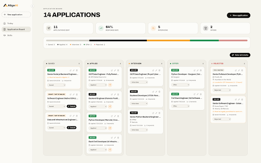 AlignAI — Job Capture & Tailor :: Capture a job posting and tailor your resume to it with AlignAI.